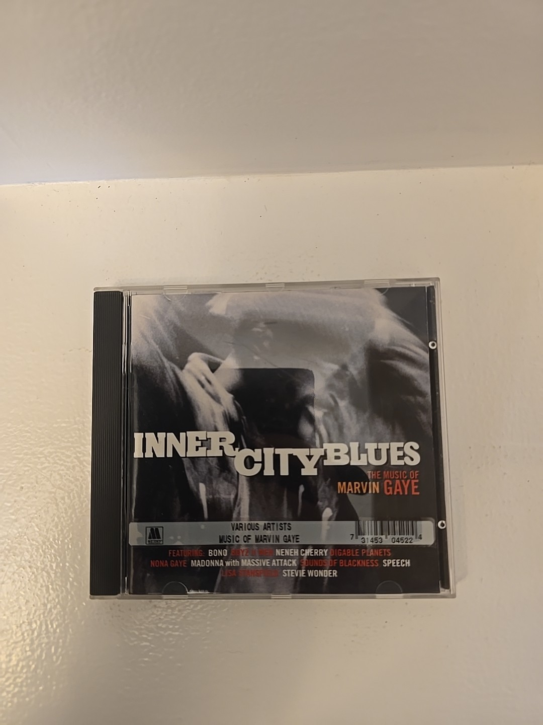 CD Inner City Blues The Music of Marvin Gaye Tribute  Bono Madonna 1995 motown