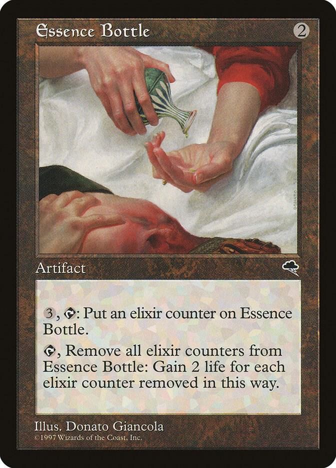 Essence Bottle 286 Uncommon Tempest Magic: The Gathering Lightly Played