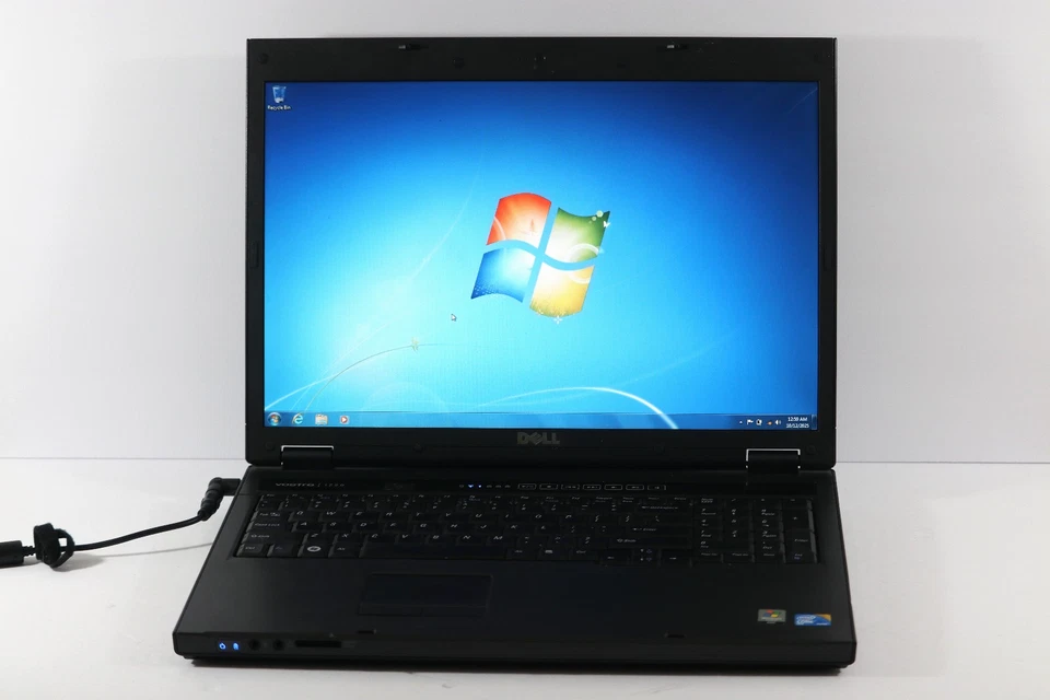 Dell Vostro 1720 17" Laptop Dual Boot Windows XP & 7 | 4GB RAM 256GB SSD | DVD - Image 2 of 4