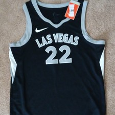 Nike Las Vegas Aces Wilson #22 Explorer Edition Dri-FIT Women’s M Black Jersey