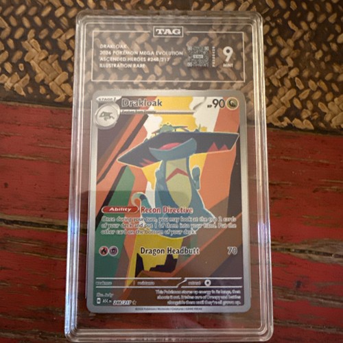 Drakloak graded TAG 9 for sale on eBay