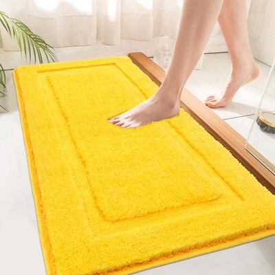 SHACOS Super Soft Bathroom Runner Rug 24''x60'' Long Wide Bathroom Mat Non Slip...