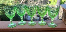 Moonstone green glasses