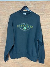 Vintage 90s Green Bay Packers Sweatshirt XL Super Bowl XXXI Crewneck Made in USA