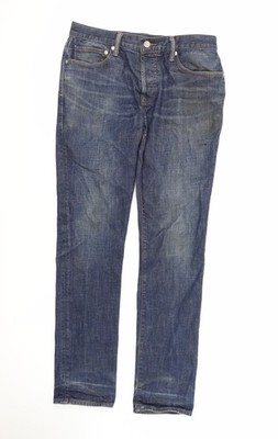 Blaue Herrenjeans UK Größe 32 in Gap Regular Fit Straight