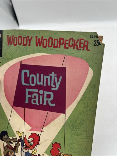 Lot Of 8 Gold Key Walt Disney Comics, Woody Woodpecker,Pink Panther + 2 Whitman - Picture 22 of 24