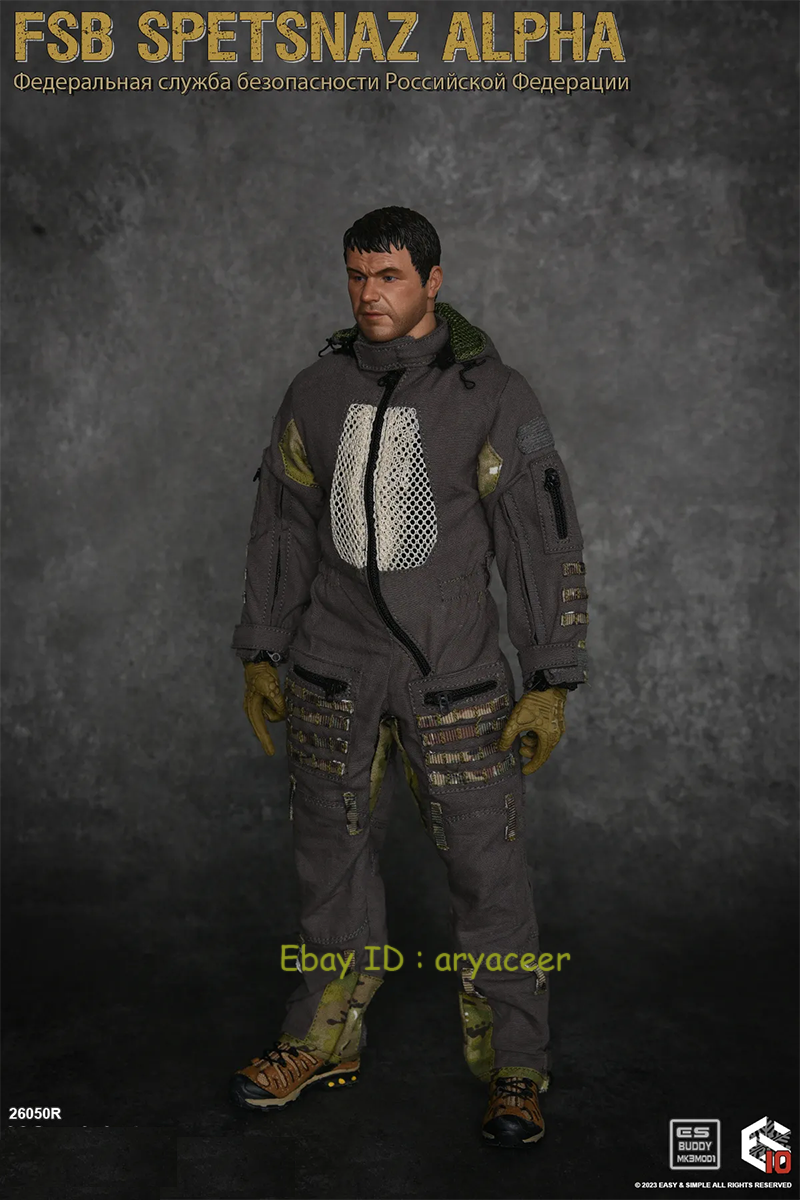 ES Easy&Simple 26050R FSB Spetsnaz ALPHA 1/6 Action Figure Model
