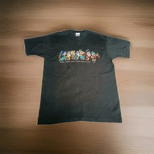 Disney Snow White And The Seven Dwarfs Vintage Shirt XL Black Made In USA READ