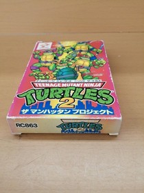 KONAMI Teenage Mutant Ninja Turtles The Manha Famicom Software h267_1206