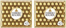 2x(Ferrero Rocher Pralines, Chocolate Gifts, Box of 42) pack of 2