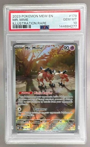2023 Pokemon Scarlet Violet 151 MEW EN 179 Mr. Mime PSA 10 144684277