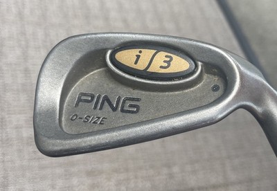 Ping i3 O-size Single 6 Iron Black Dot Cushin JZ Steel Shaft RH