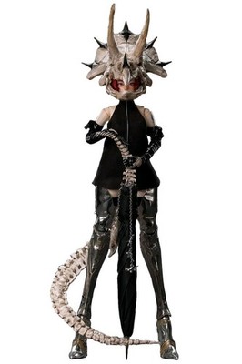 Entei Ryu Fierce Girls Series Bone Girl (Triceratops) 1/6 Scale Figure