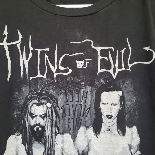 Twins of Evil Zombie Manson T-Shirt Rob Zombie Marilyn Manson Pacific XL/XG - Bild 5 von 8