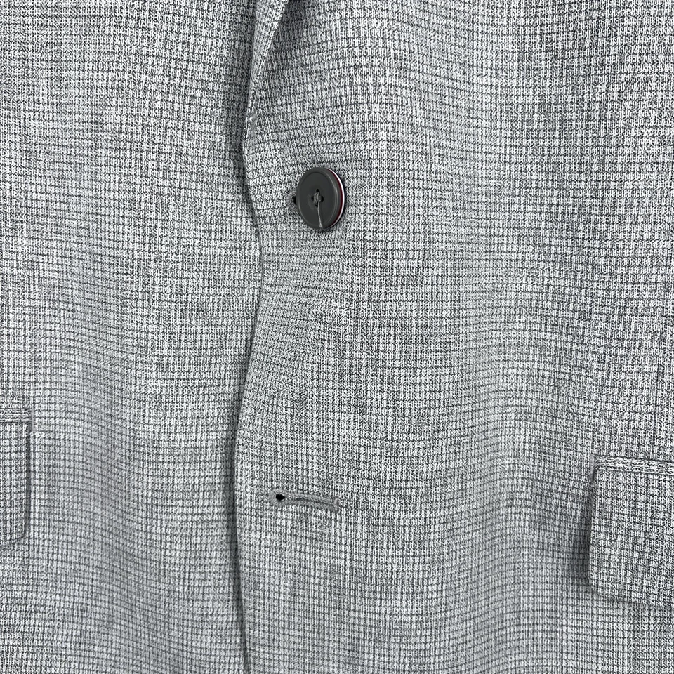 Blazer Ben Sherman Para Hombres 46R Cuadros Sutiles Dos Botones Traje Chaqueta Ajuste Moderno Foto 4 de 4