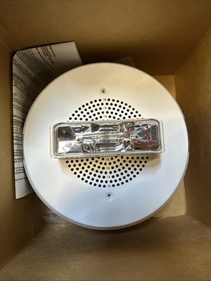  Wheelock CH90-24MCC-FW Fire Alarms Speaker Strobe WHITE # 113168 