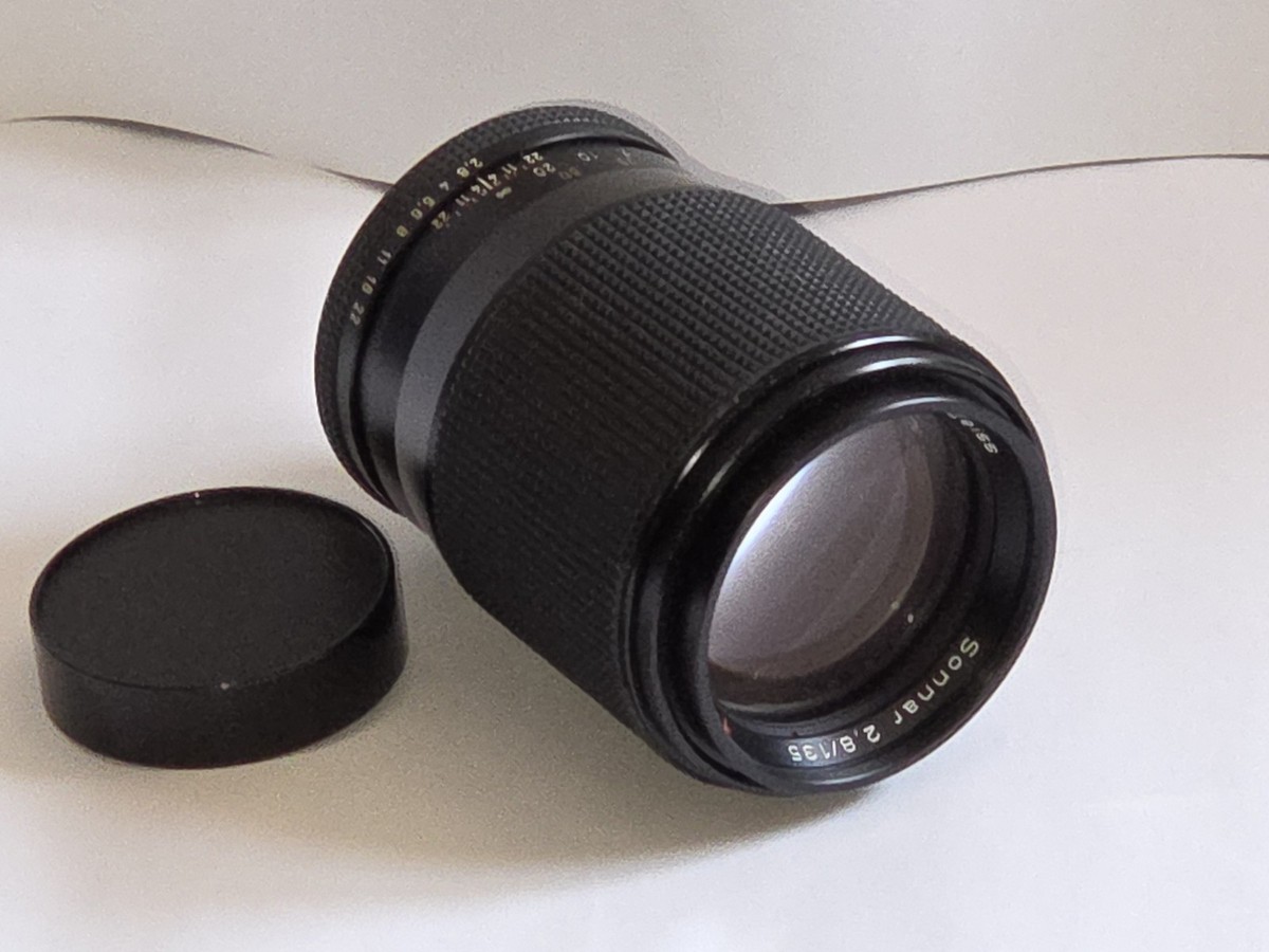 CONTAX Planar 2/135 レンズ Very Good* Contax Carl Zeiss Planar T 135mm F/2 MMG MF For