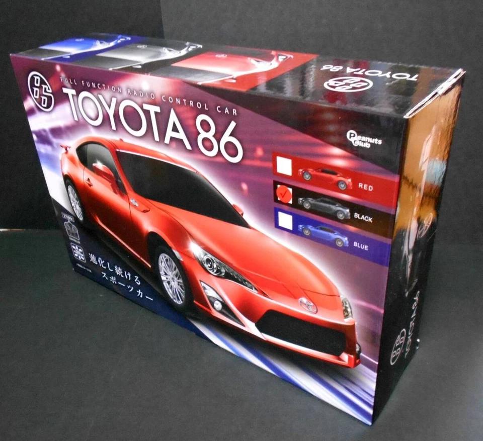 Toyota 86 RC Car Black Amusement Prize, NIB, 1:16 scale 88w - Image 3 of 4