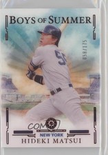 2025 Panini Boys of Summer Red 58/175 Hideki Matsui #55 4k8