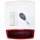 System Mini Alarm Kit Siren + Sensor Magnetic Port Window + Remote Control