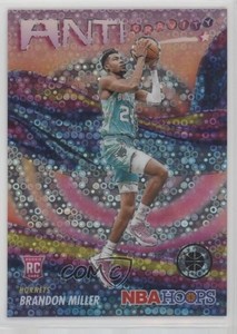 2023 NBA Hoops Premium Stock Anti-Gravity Disco Prizm Brandon Miller Rookie RC