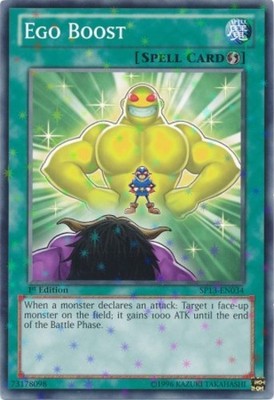 Ego Boost - SP13-EN034 - Starfoil Rare - Unlimited Edition Lightly Played Star P