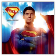 2026 Calendar DC Comics Superman Month to View Square Calendar Official Product