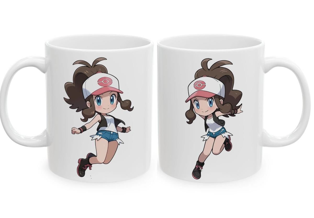 Hilda / Touko トウコ Pokemon Anime Girl Chibi Ceramic Mug | eBay