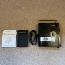 Top Max Travel Battery charger, EN-EL3 for Nikon D50, D70