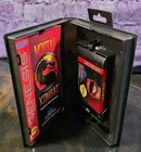 Sega Genesis Mortal Kombat W/ Manual- CIB- TESTED- GOOD