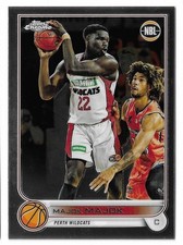 2022-23 Topps Chrome NBL Basketball Major Majok Card #62 Perth Wildcats