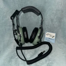 David Clark H10-36 General Aviation Helicopter Headset NOS New Old Stock 