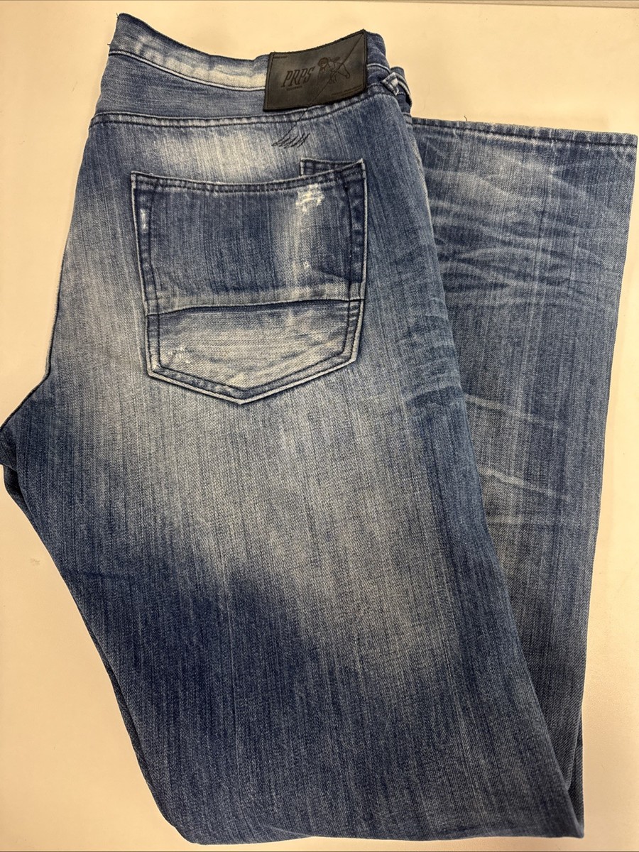 PRPS Jeans Mens 38x34.5 Blue Wash Denim | eBay