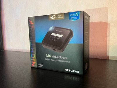 Netgear Nighthawk M6 (MR6150) 5G Router - Neuwertig, Ohne SIM-Lock, OVP