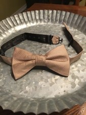 Boy s Champagne Polka Dot Bow Tie
