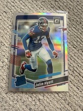 2023 Donruss Optic - Jalin Hyatt (RC) - SILVER HOLO PRIZM - #279 Giants Rookie