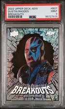 2022 Upper Deck AEW #BO-7 Dustin Rhodes Breakouts PSA 9 MINT