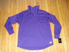 NIKE RUNNING LADIE'S PULLOVER FUNNEL NECK SWEATSHIRT SIZE LARGE BNWT 60.00