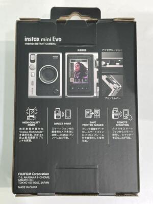 FUJIFILM Cheki Hybrid Instant Camera instax mini Evo New in Box | eBay