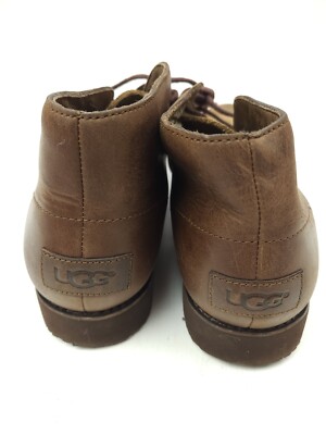 UGG Brown Leather Suede Desert Chukka Boots Mens size 10  display picture 1