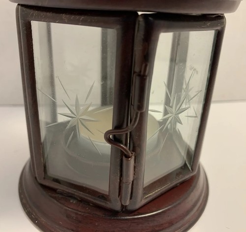 Metal Tea candle lantern . - Picture 6 of 8