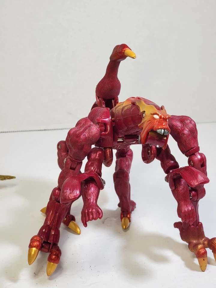 Transformers Animorphs Visser Three/Inferno Creature Mega Class 1999 Foto 4 de 4