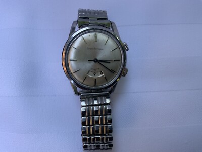 Vintage Pre-Owned Men's Girard Perregaux Mechanical Watch With Alarm Rare