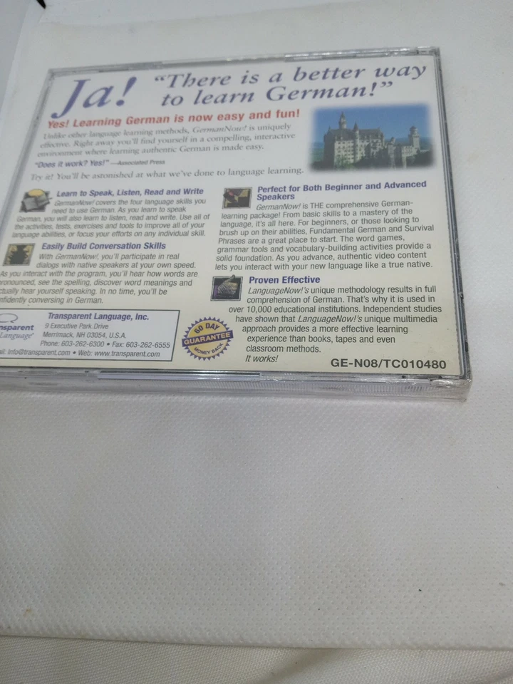 'Learn German ' Now! CD Rom Windows and Macintosh - Version 8.0 - Image 3 of 4