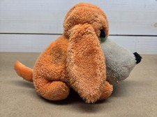 Vintage Dakin Plush Orange Puppy Dog Stuffed Animal Toy Doll 6" 1976