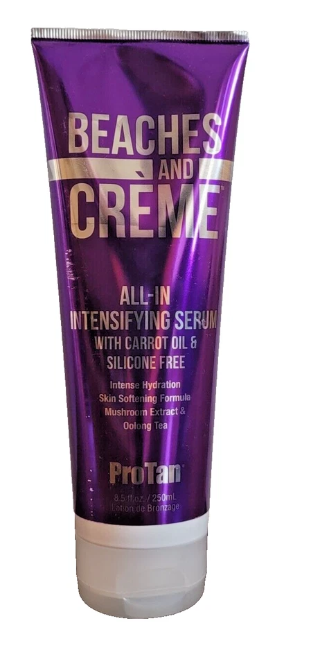 ProTan Beaches & Creme All-In Intensifying Serum Tanning Bed Lotion Intensifier - Image 2 of 4