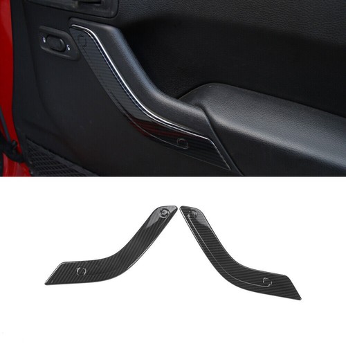 Fit For Jeep Wrangler JK 2008-14 Carbon fiber A pillar horn Speaker