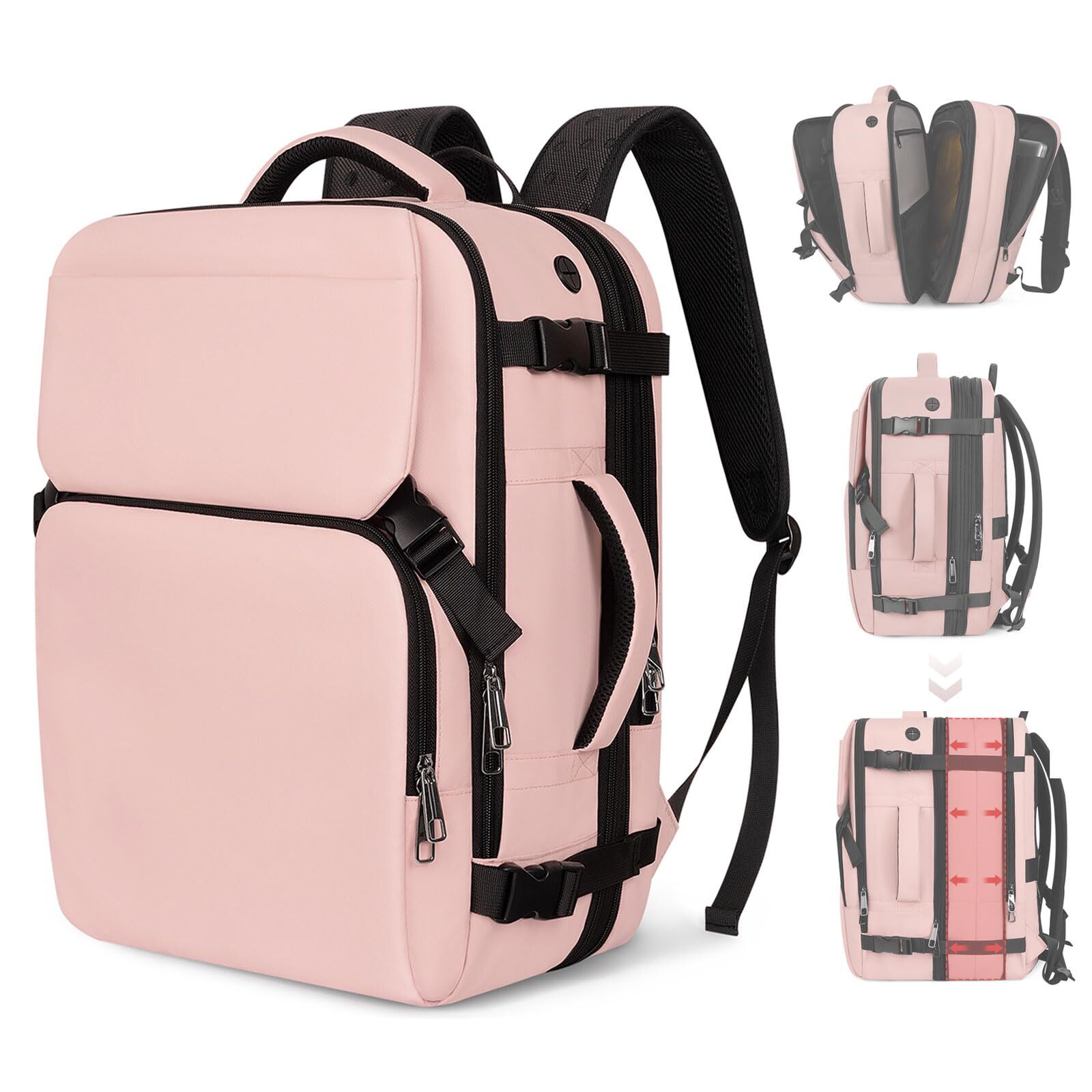 Flight-Approved Large Lightweight Travel Backpack for Carry-On-image