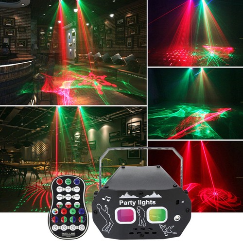 Disco Effect Light LED Stage Light Laser Projector RGB DJ Party KTV Show LightCi - Picture 10 of 14