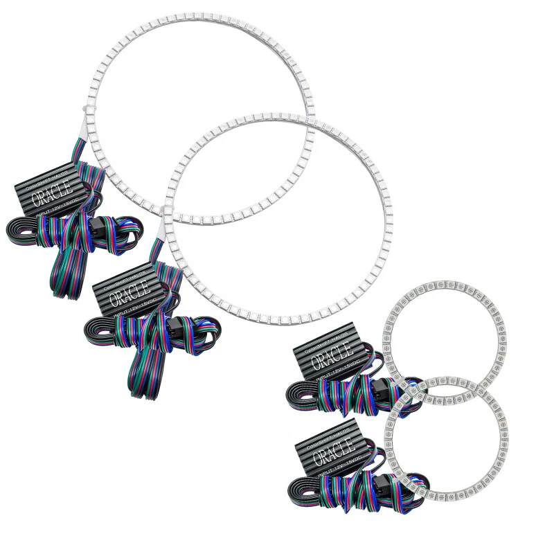 Oracle Volvo XC90 03-08 Halo Kit ColorSHIFT w/o Controller SEE WARRANTY 2681-334 - Image 2 of 4